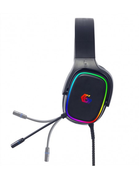 Gembird GHS-SANPO-S300 auricular y casco Auriculares Alámbrico Diadema Juego USB tipo A Negro