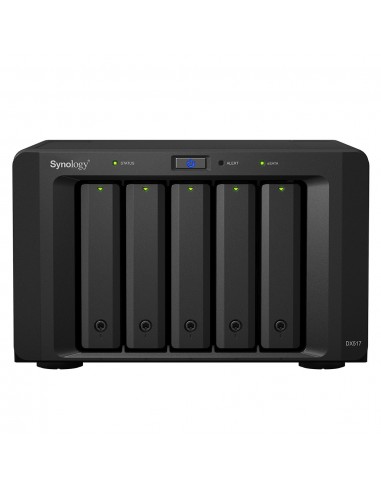 Synology DX517 unidad de disco multiple Escritorio Negro