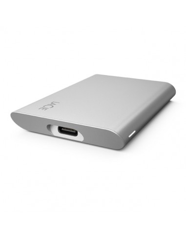 LaCie STKS1000400 unidad externa de estado sólido 1 TB Plata