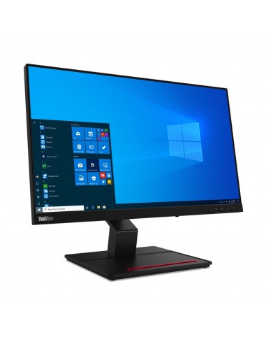 Lenovo ThinkVision T24t-20 LED display 60,5 cm (23.8") 1920 x 1080 Pixeles Full HD Pantalla táctil Capacitiva Negro