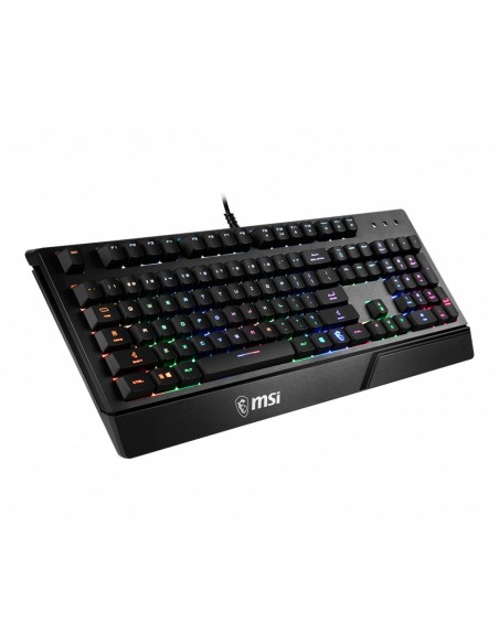 MSI VIGOR GK20 teclado USB QWERTY Español Negro