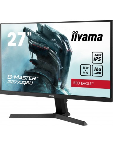 iiyama G-MASTER G2770QSU-B1 pantalla para PC 68,6 cm (27") 2560 x 1440 Pixeles Wide Quad HD LCD Negro