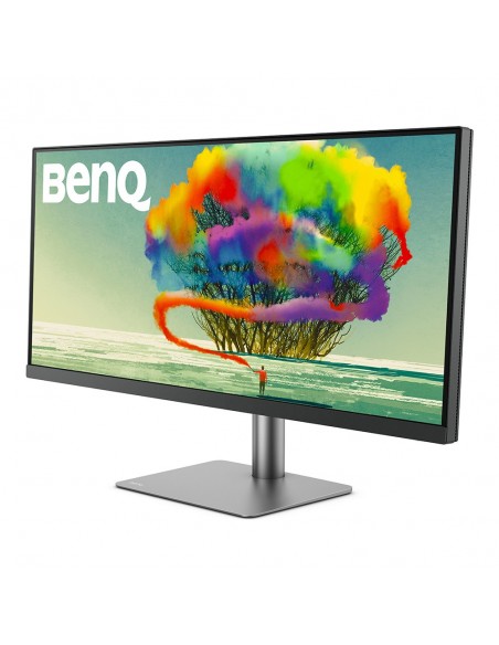 BenQ PD3420Q pantalla para PC 86,4 cm (34") 3440 x 1440 Pixeles Quad HD LED Gris