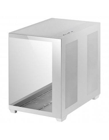 Mars Gaming MCV4 Blanco Torre Gaming Custom XXL E-ATX Ventana Cristal Templado Lateral y Frontal Sin Marco Estructura Modular