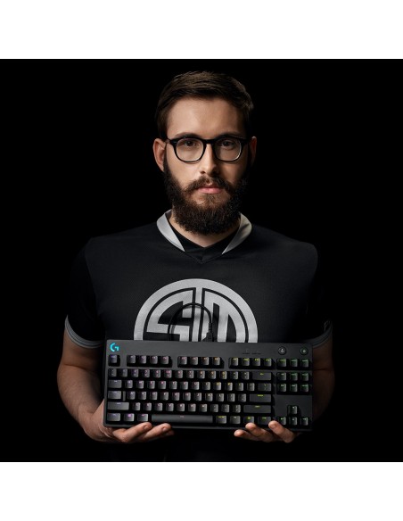 Logitech G Pro Gaming teclado USB QWERTY Inglés Negro