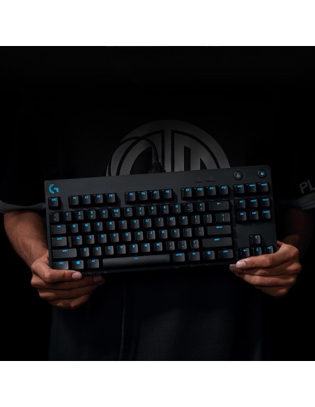 Logitech G Pro Gaming teclado USB QWERTY Inglés Negro