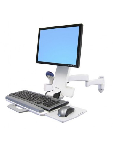 Ergotron 200 Series Combo Arm 61 cm (24") Blanco Pared