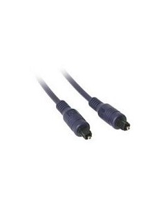 C2G 1m Velocity Toslink Optical Digital Cable cable de audio Negro