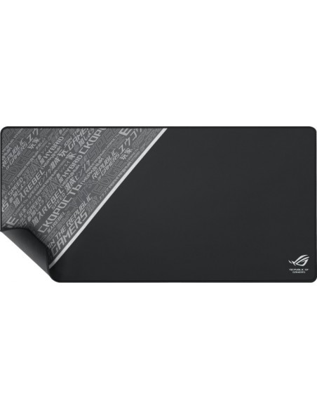 ASUS ROG Sheath BLK LTD Alfombrilla de ratón para juegos Negro, Gris, Blanco