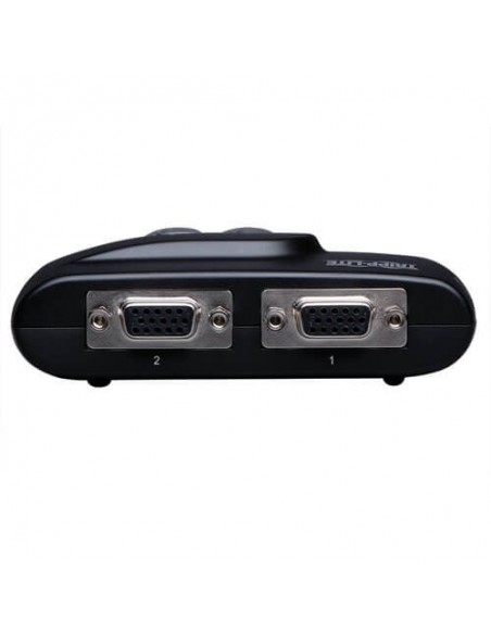 Tripp Lite B004-VUA2-K-R KVM Compacto de 2 Puertos USB con Audio y Cables