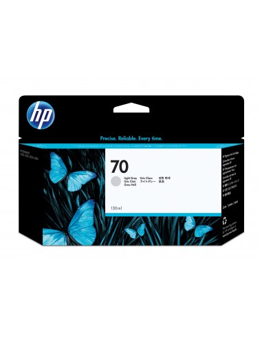 HP Cartucho de tinta DesignJet 70 gris claro de 130 ml