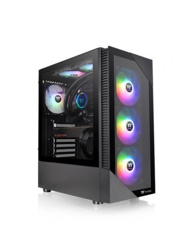 Thermaltake View 200 TG ARGB Midi Tower Negro