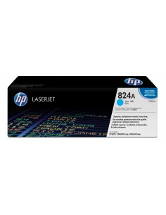 HP Cartucho de tóner original LaserJet 824A cian