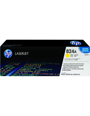 HP Cartucho de tóner original LaserJet 824A amarillo