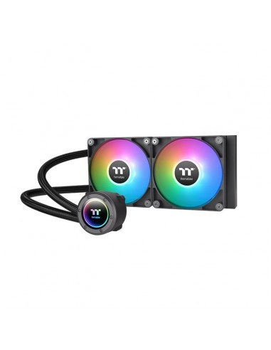 Thermaltake TT TH240 ARGB Procesador Sistema de refrigeración líquida todo en uno 12 cm Negro 1 pieza(s)