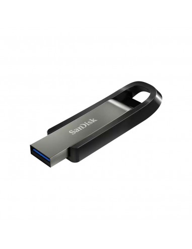 SanDisk Extreme Go unidad flash USB 128 GB USB tipo A 3.2 Gen 1 (3.1 Gen 1) Acero inoxidable