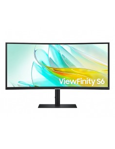 Samsung ViewFinity LS34C652UAUXEN pantalla para PC 86,4 cm (34") 3440 x 1440 Pixeles 4K Ultra HD LED Negro