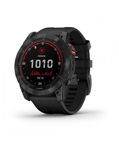 Garmin fenix 7X Solar 3,56 cm (1.4") MIP 51 mm Digital 280 x 280 Pixeles Pantalla táctil Gris Wifi GPS (satélite)