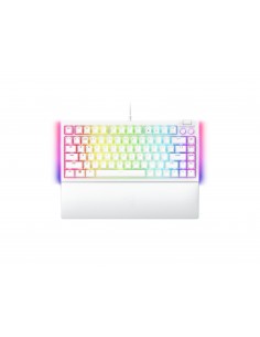 Razer BlackWidow V4 75% teclado USB QWERTY Inglés de EE. UU. Blanco