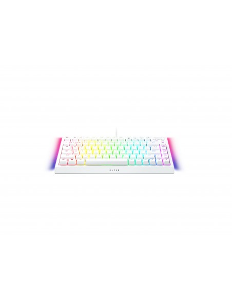 Razer BlackWidow V4 75% teclado USB QWERTY Inglés de EE. UU. Blanco