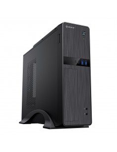 UNYKAch Caja Ordenador Micro ATX UK2011 Con Fuente de Alimentación SFX de 450W incluida, 2 Conectores USB 3.0 y 2 Conectores