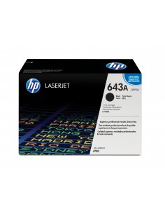 HP Cartucho de tóner original LaserJet 643A negro