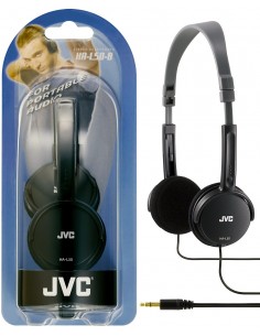 JVC HA-L50-B auricular y casco Auriculares Alámbrico Diadema Música Negro