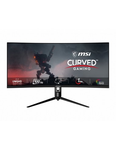 MSI MAG342CQPV pantalla para PC 86,4 cm (34") 3440 x 1440 Pixeles UltraWide Quad HD LCD Negro