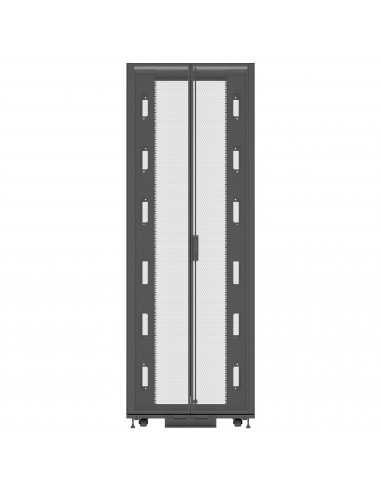 Vertiv VR3157 armario rack 48U Rack o bastidor independiente Negro, Transparente