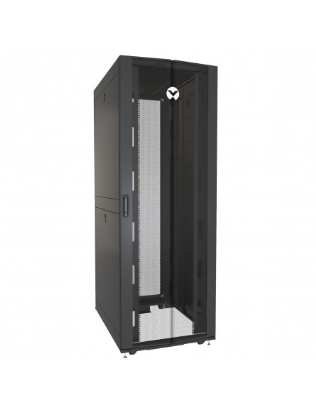 Vertiv VR3157 armario rack 48U Rack o bastidor independiente Negro, Transparente