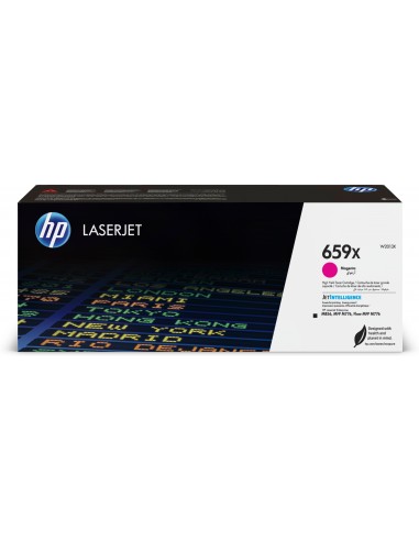 HP LaserJet Cartucho de tóner Original 659X magenta de alta capacidad