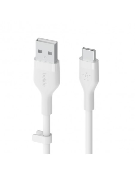 Belkin BOOST↑CHARGE Flex cable USB 3 m USB 2.0 USB A USB C Blanco