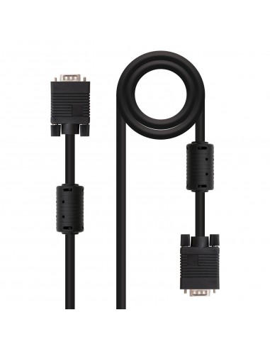 Nanocable CABLE SVGA CON FERRITA HDB15 M-HDB15 M 1.8 M