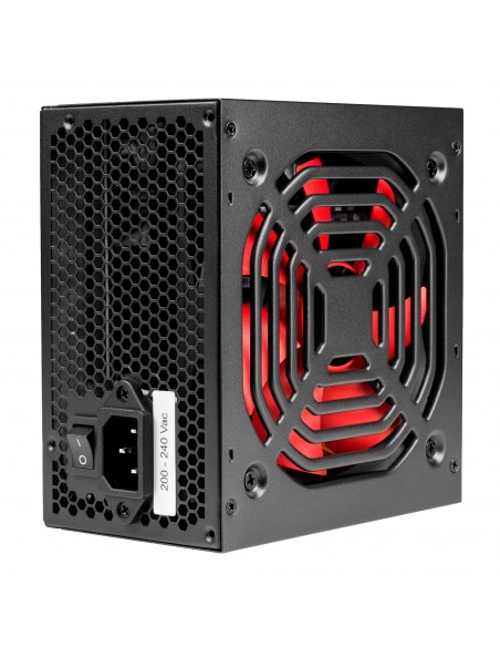 Mars Gaming MPB750 unidad de fuente de alimentación 750 W 20+4 pin ATX ATX Negro, Rojo