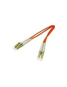 C2G 2m LC LC LSZH Duplex 62.5 125 Multimode Fibre Patch Cable cable de fibra optica Naranja