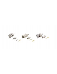 Kramer Electronics CCR-BNC-6 conector BNC (RG-6) Metálico