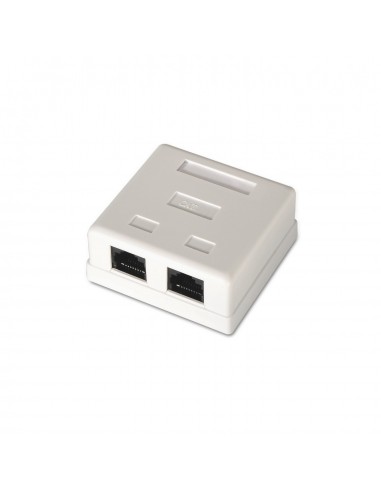 AISENS A139-0302 caja de conexiones de red Cat6 Blanco