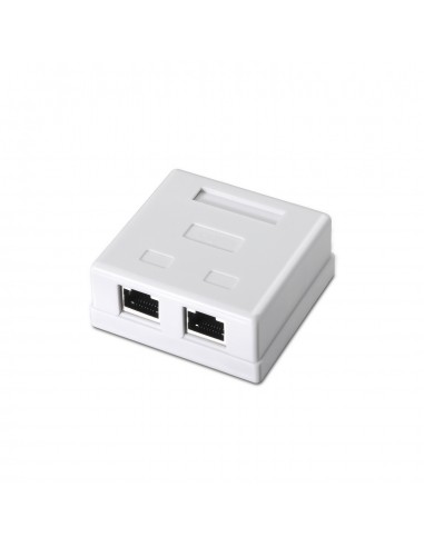 AISENS A139-0304 caja de conexiones de red Cat6 Blanco