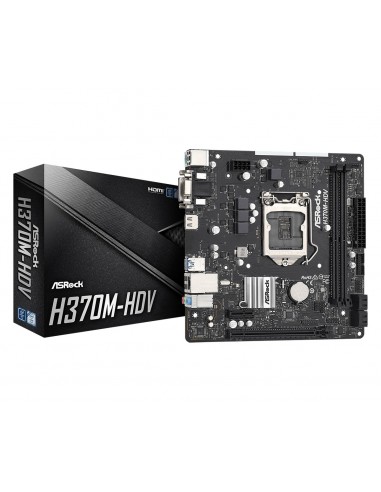 Asrock H370M-HDV Intel® H370 LGA 1151 (Zócalo H4) micro ATX