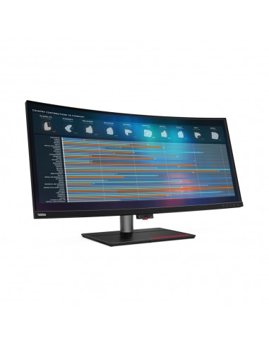 Lenovo ThinkVision P40w-20 LED display 100,8 cm (39.7") 5120 x 2160 Pixeles 5K Ultra HD Negro