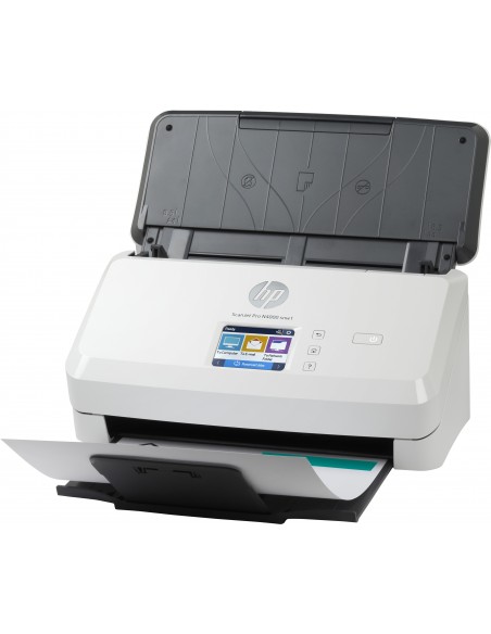 HP Scanjet Pro N4000 snw1 Sheet-feed Scanner Escáner alimentado con hojas 600 x 600 DPI A4 Negro, Blanco