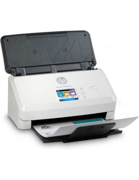 HP Scanjet Pro N4000 snw1 Sheet-feed Scanner Escáner alimentado con hojas 600 x 600 DPI A4 Negro, Blanco