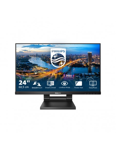 Philips 242B1TC pantalla para PC 60,5 cm (23.8") 1920 x 1080 Pixeles Full HD LED Pantalla táctil Negro