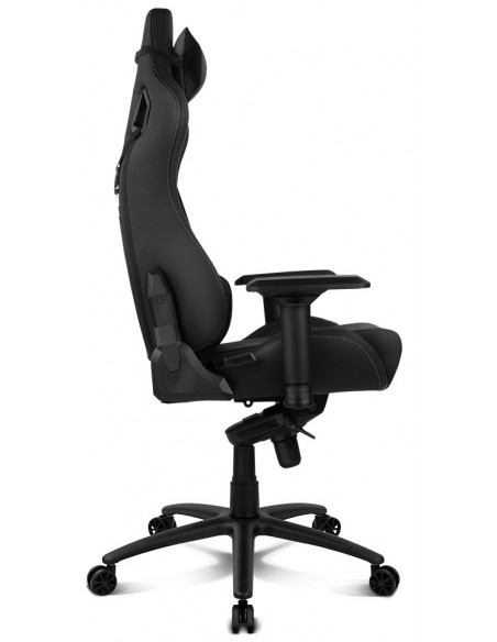 DRIFT DR500 Silla para videojuegos de PC Asiento acolchado tapizado Negro, Carbono