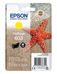 Epson Singlepack Yellow 603 Ink