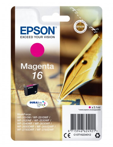 Epson Pen and crossword Cartucho 16 magenta (etiqueta RF)