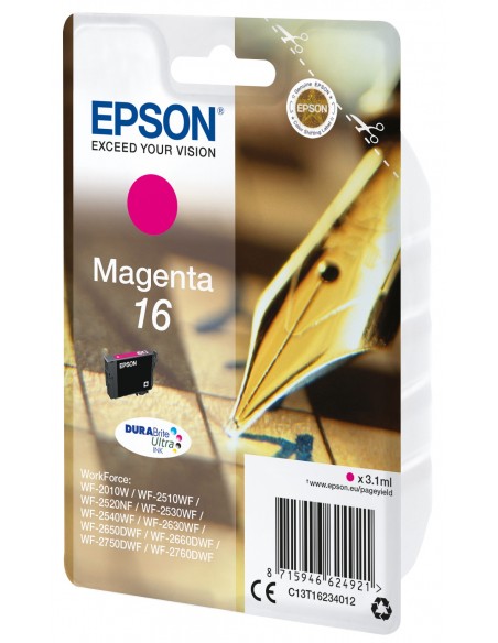 Epson Pen and crossword Cartucho 16 magenta (etiqueta RF)