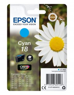 Epson Daisy Cartucho 18 cian (etiqueta RF)