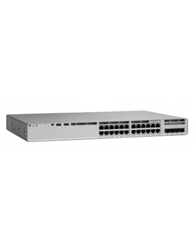 Cisco Catalyst 9200L Gestionado L3 Gigabit Ethernet (10 100 1000) Energía sobre Ethernet (PoE) Gris