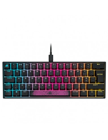 Corsair K65 RGB MINI teclado USB QWERTY Español Negro